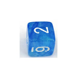 Chessex Chessex Borealis Sky Blue Luminary W6