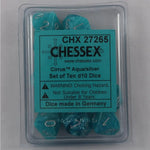 Chessex Chessex Cirrus Aqua 10 x W10 Set