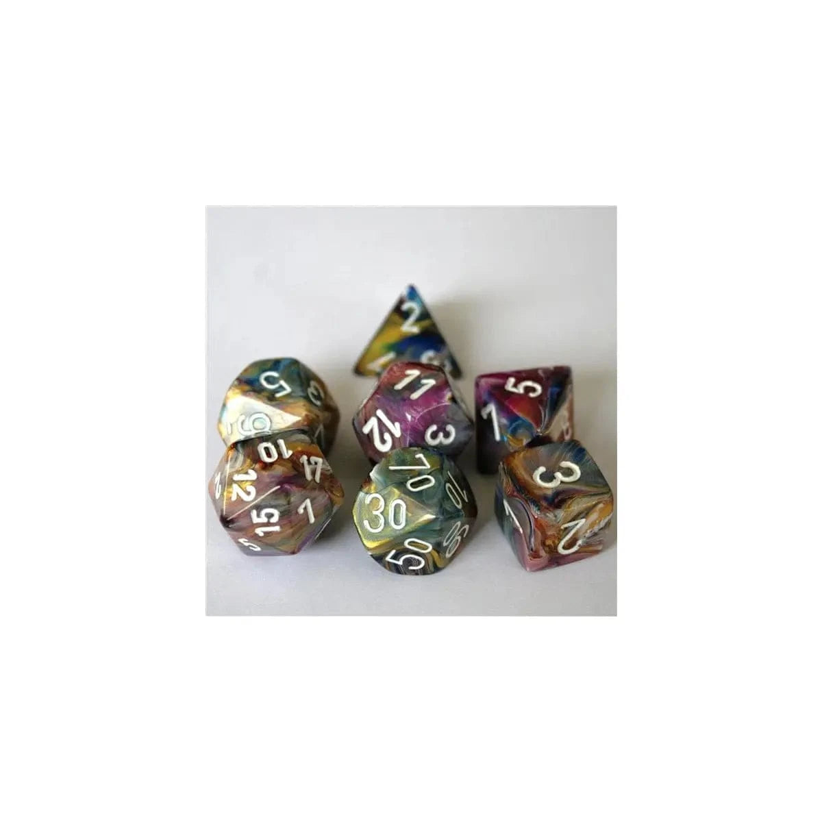 Chessex Chessex Festive Carousel 7er Set