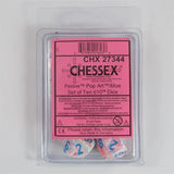 Chessex Chessex Festive Pop Art 10 x W10 Set