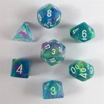 Chessex Chessex Festive Waterlily Mini-Würfelset