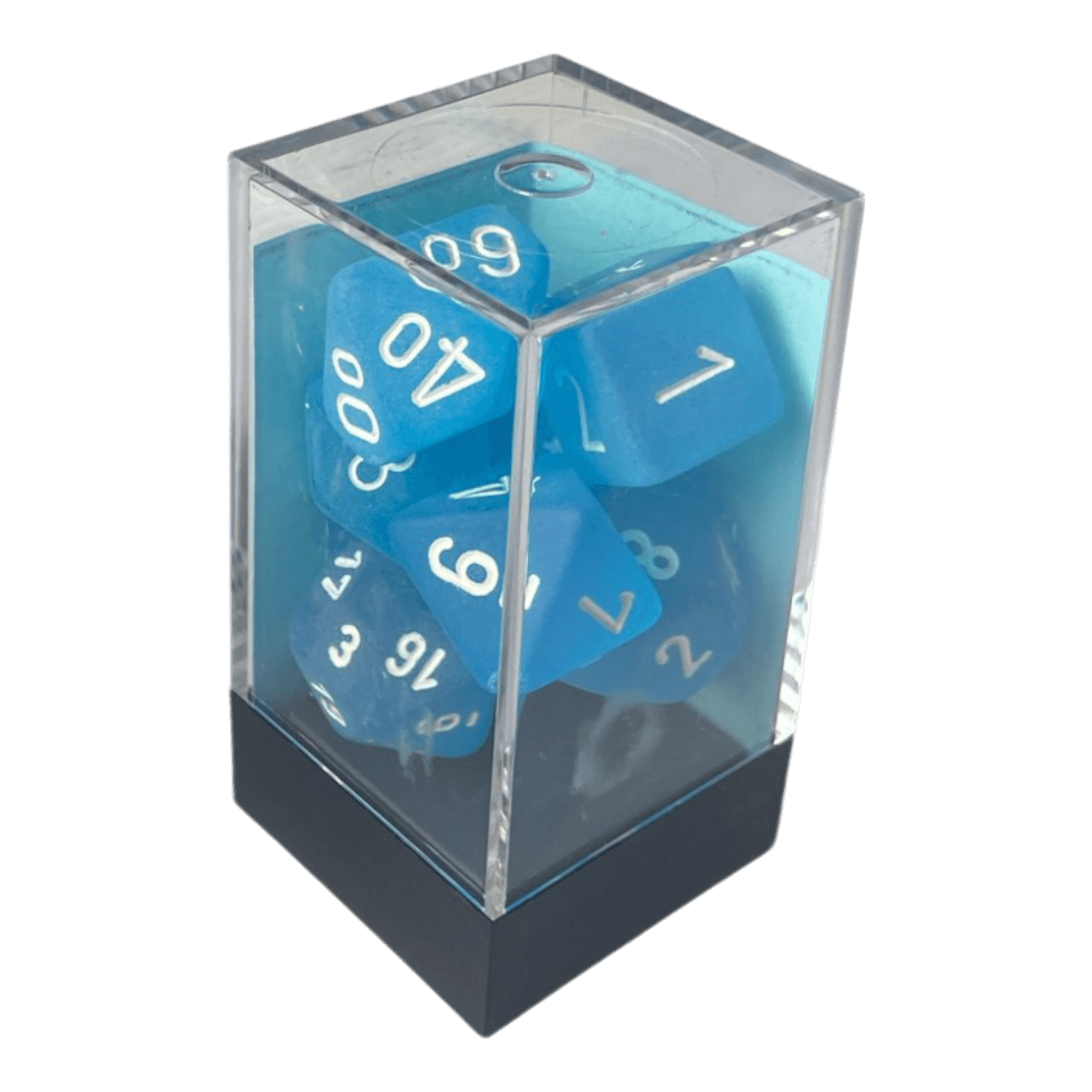 Chessex Chessex Frosted Caribbean Blue Set