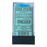 Chessex Chessex Frosted Caribbean Blue Set