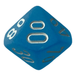 Chessex Chessex Frosted Caribbean Blue W10-0