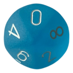 Chessex Chessex Frosted Caribbean Blue W10