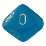 Chessex Chessex Frosted Caribbean Blue W10