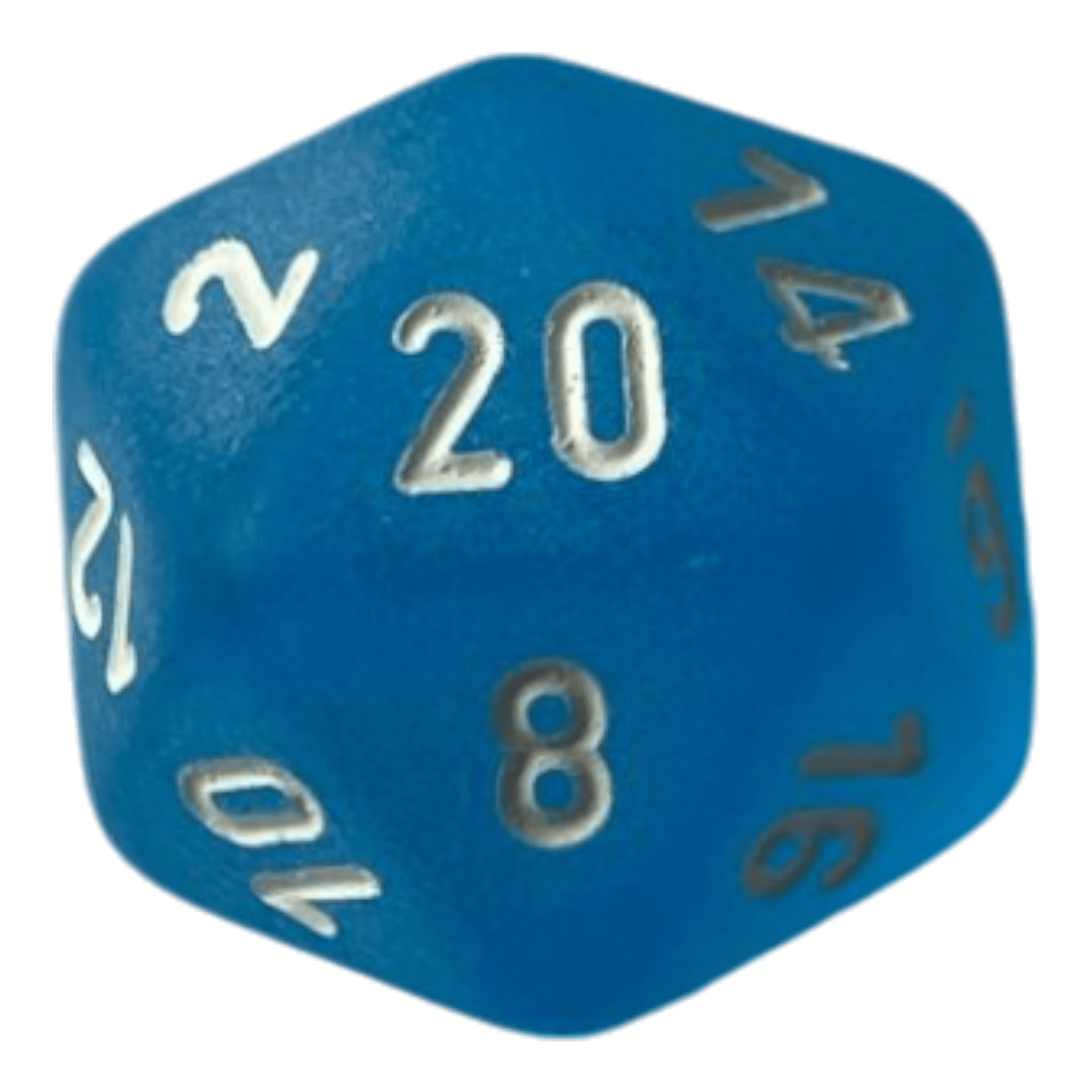 Chessex Chessex Frosted Caribbean Blue W20