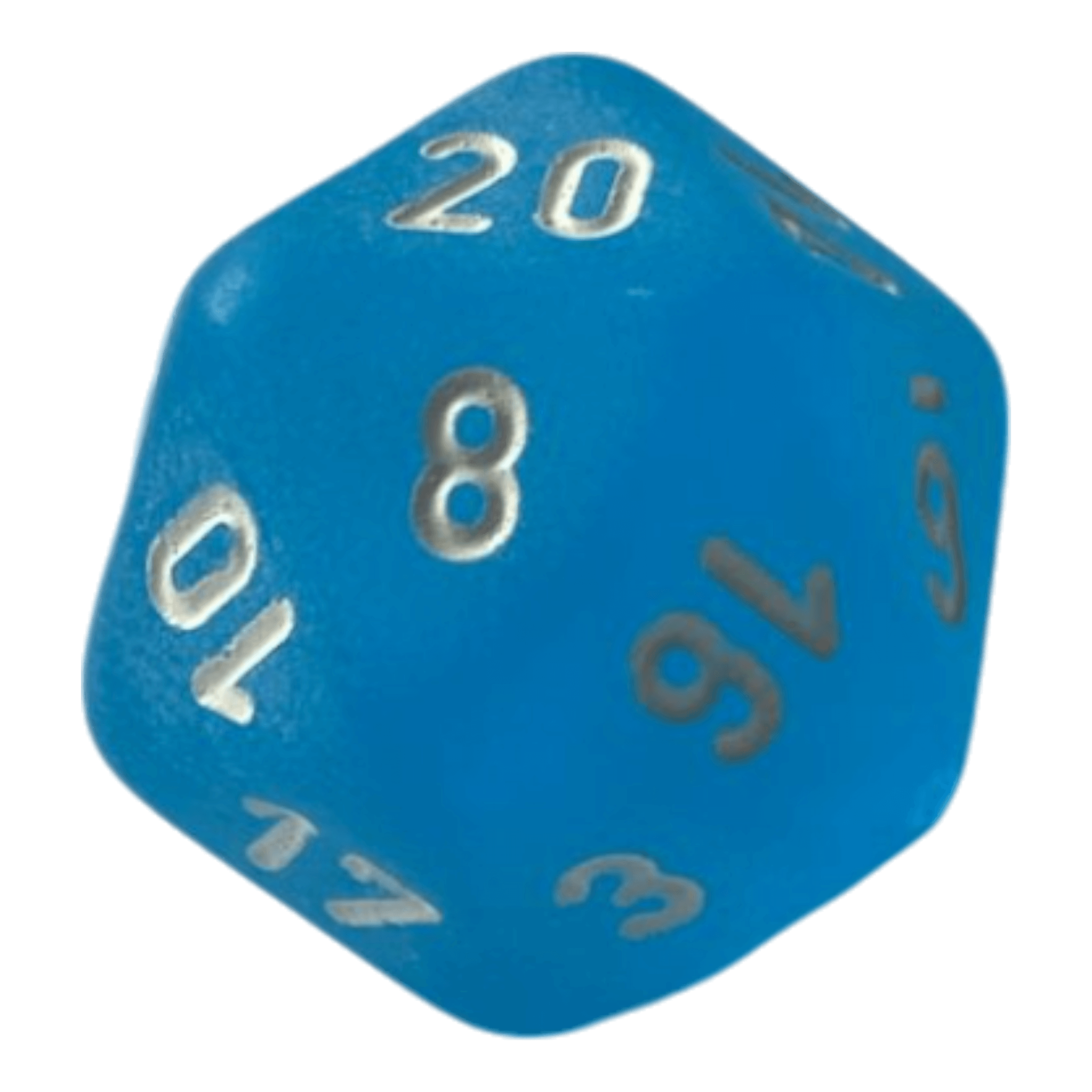 Chessex Chessex Frosted Caribbean Blue W20