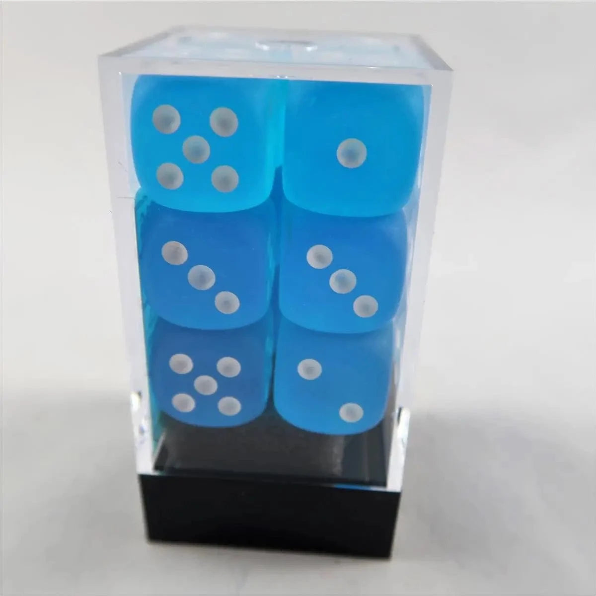 Chessex Chessex Frosted Caribbean Blue W6 16mm Set