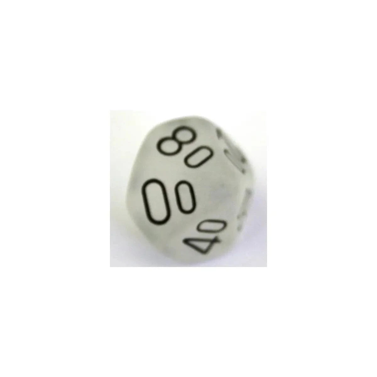 Chessex Chessex Frosted Clear W10-0