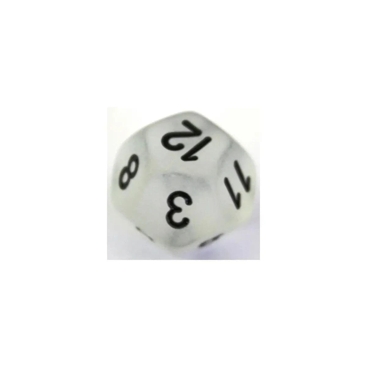 Chessex Chessex Frosted Clear W12