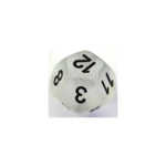 Chessex Chessex Frosted Clear W12