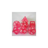Chessex Frosted Pink Set