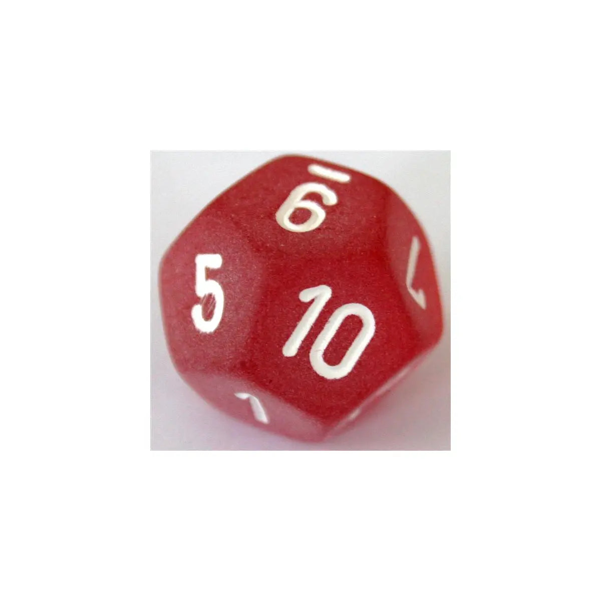 Chessex Frosted Red W12