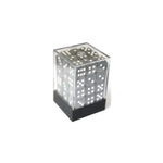 Chessex Chessex Frosted Smoke W6 12mm Set