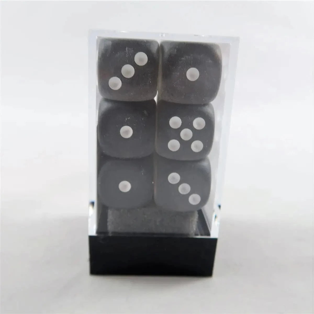 Chessex Chessex Frosted Smoke W6 16mm Set
