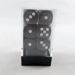 Chessex Chessex Frosted Smoke W6 16mm Set