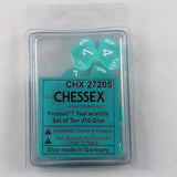 Chessex Chessex Frosted Teal 10 x W10 Set