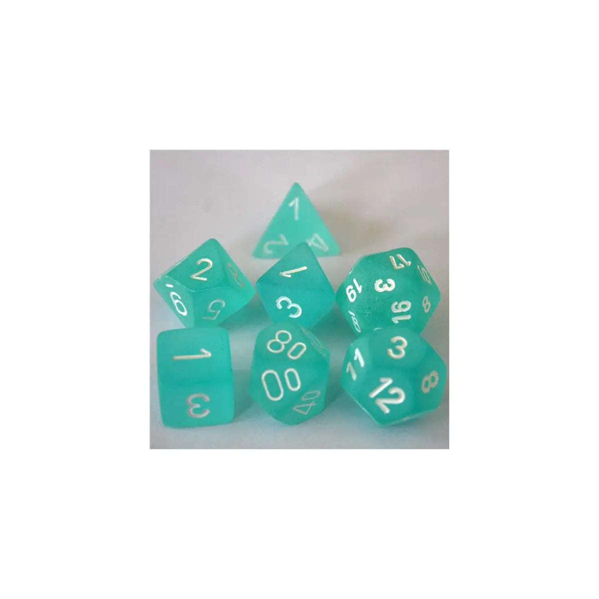 Chessex Frosted Teal Set