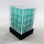 Chessex Frosted Teal W6 12mm Set