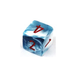 Chessex Chessex Gemini Astral Blue-White W6