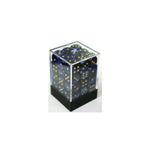 Chessex Chessex Gemini Black-Blue W6 12mm Set