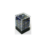 Chessex Chessex Gemini Black-Blue W6 12mm Set