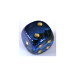 Chessex Chessex Gemini Black-Blue W6 12mm