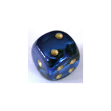 Chessex Chessex Gemini Black-Blue W6 12mm