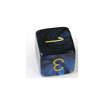 Chessex Gemini Black-Blue W6