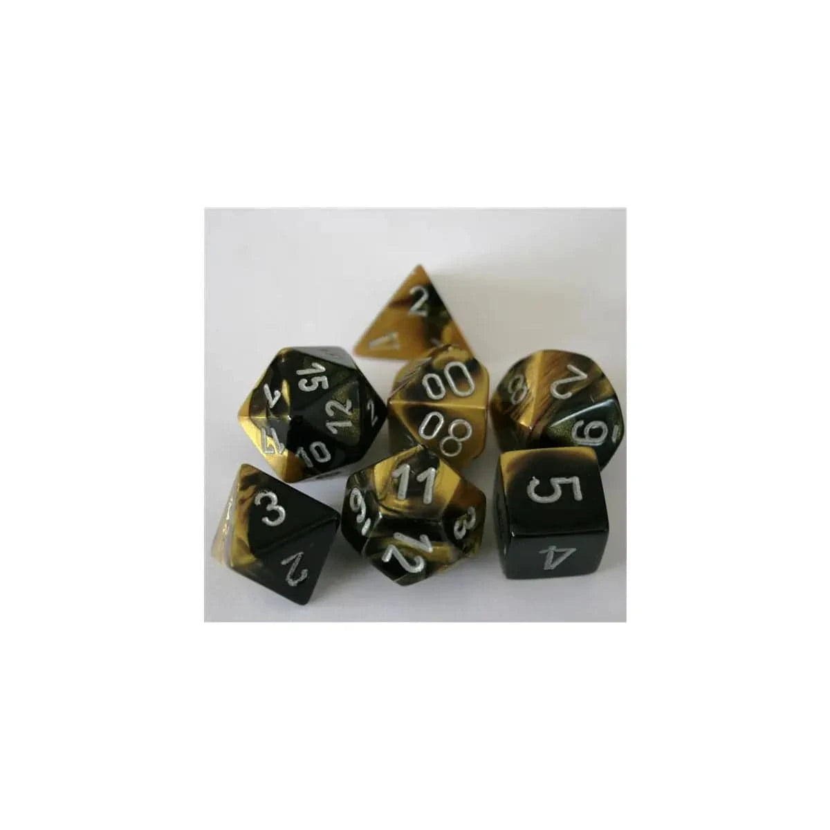 Chessex Chessex Gemini Black-Gold Set