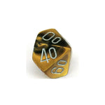 Chessex Chessex Gemini Black-Gold W10-0