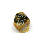 Chessex Gemini Black-Gold W10-0