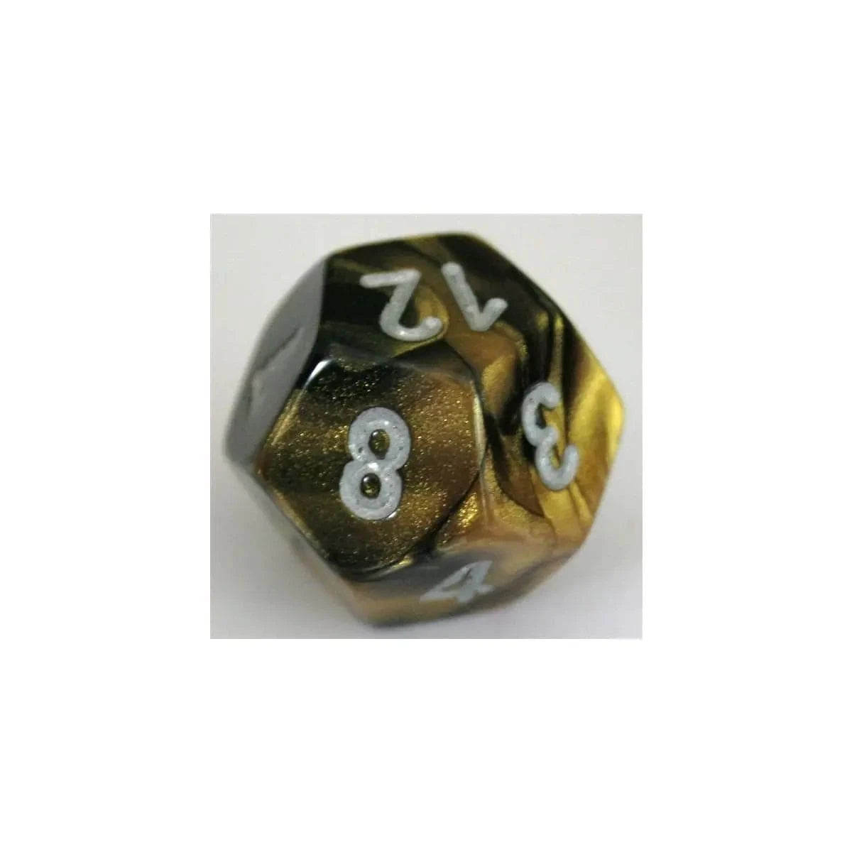 Chessex Chessex Gemini Black-Gold W12