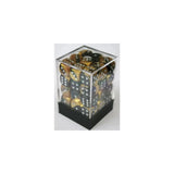 Chessex Chessex Gemini Black-Gold W6 12mm Set