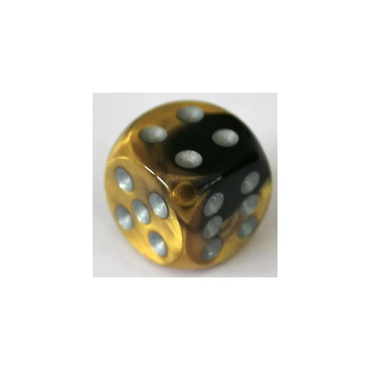 Chessex Chessex Gemini Black-Gold W6 12mm