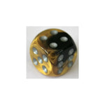 Chessex Chessex Gemini Black-Gold W6 12mm