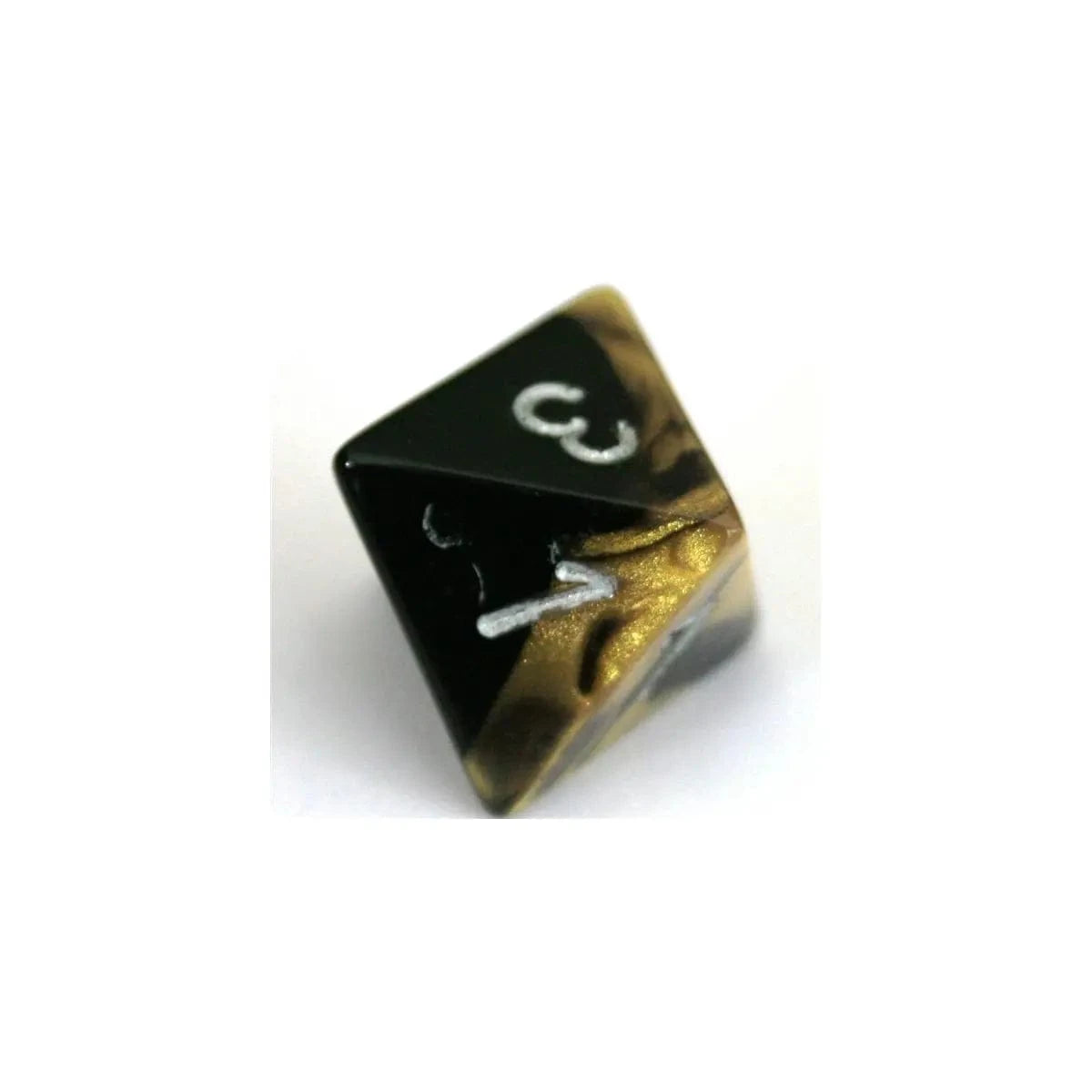 Chessex Chessex Gemini Black-Gold W8