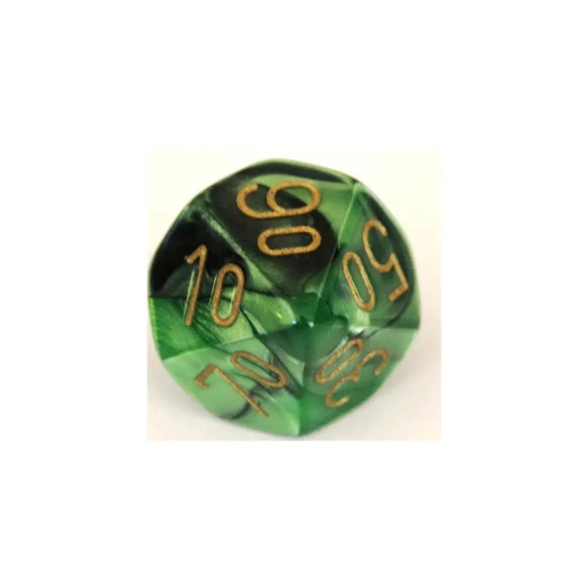 Chessex Chessex Gemini Black-Green W10-0