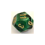 Chessex Chessex Gemini Black-Green W12