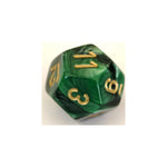 Chessex Gemini Black-Green W12