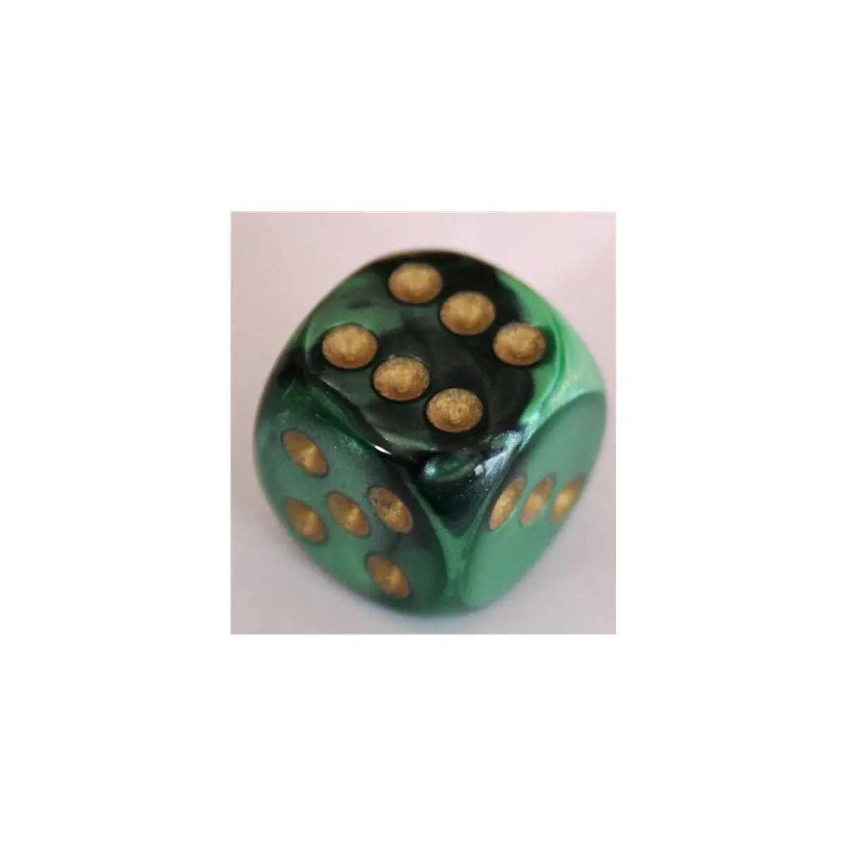 Chessex Gemini Black-Green W6 20mm