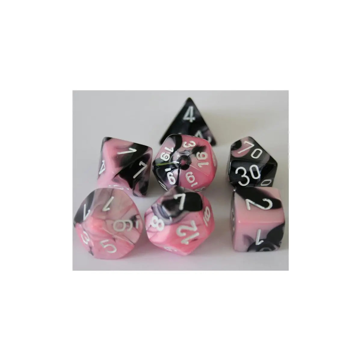 Chessex Gemini Black-Pink Set
