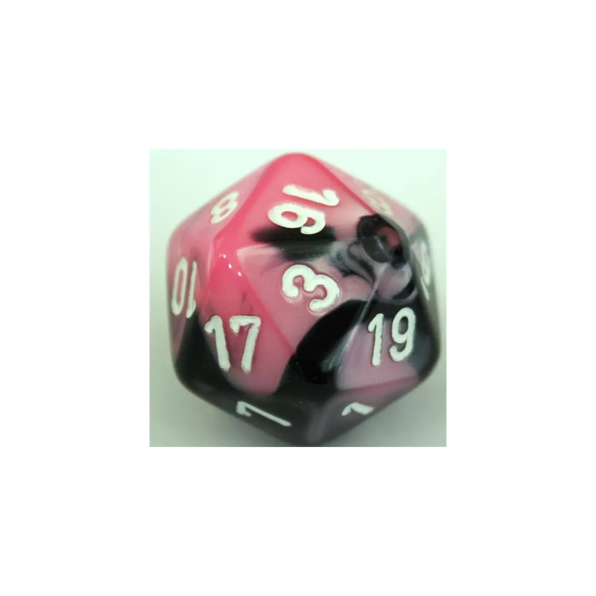 Chessex Gemini Black-Pink W20