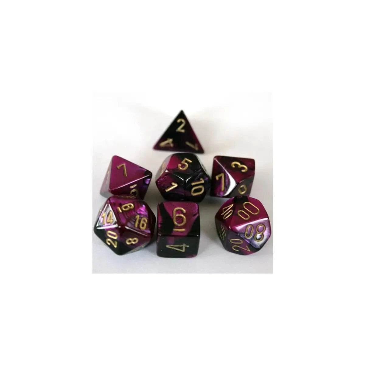 Chessex Chessex Gemini Black-Purple Set