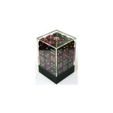 Chessex Gemini Black-Purple W6 12mm Set