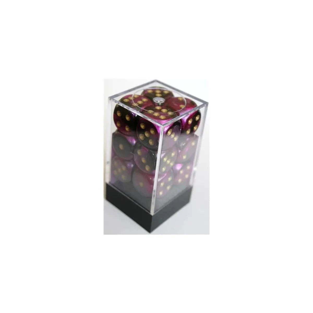 Chessex Chessex Gemini Black-Purple W6 16mm Set