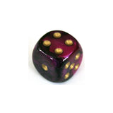 Chessex Gemini Black-Purple W6 16mm