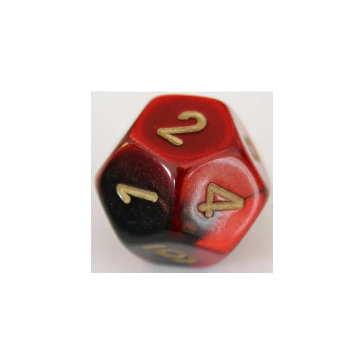 Chessex Chessex Gemini Black-Red W12