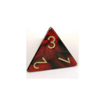 Chessex Chessex Gemini Black-Red W4